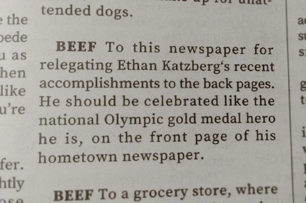 Beefs & Bouquets, Aug. 26