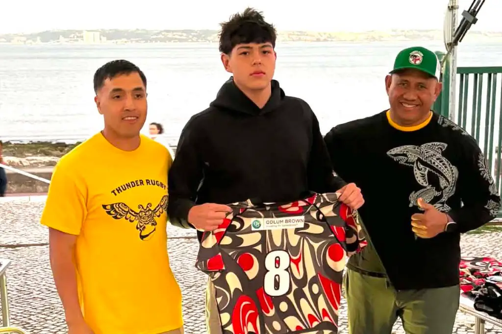 Cowichan Valley athletes take rugby talents to Portugal with Indigenous squad